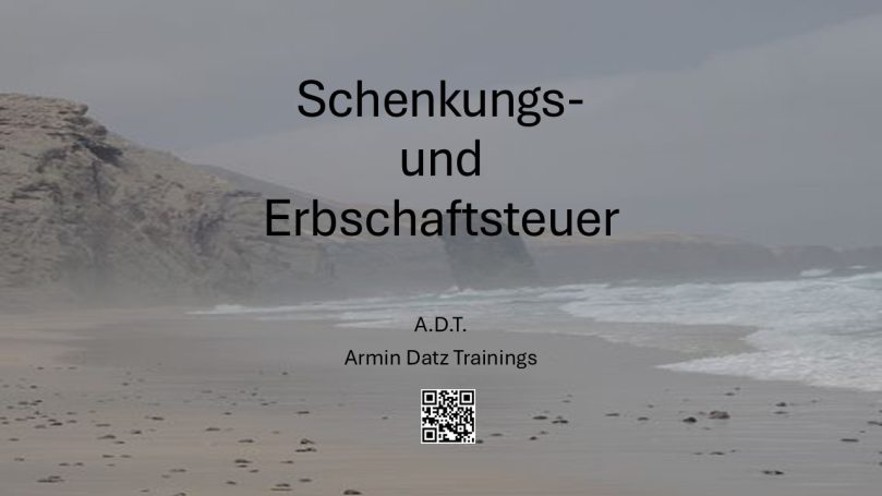 Intro Erbschaft- und Schenkungsteuer