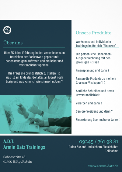Grundlagenworkshop Geld und Finanzen